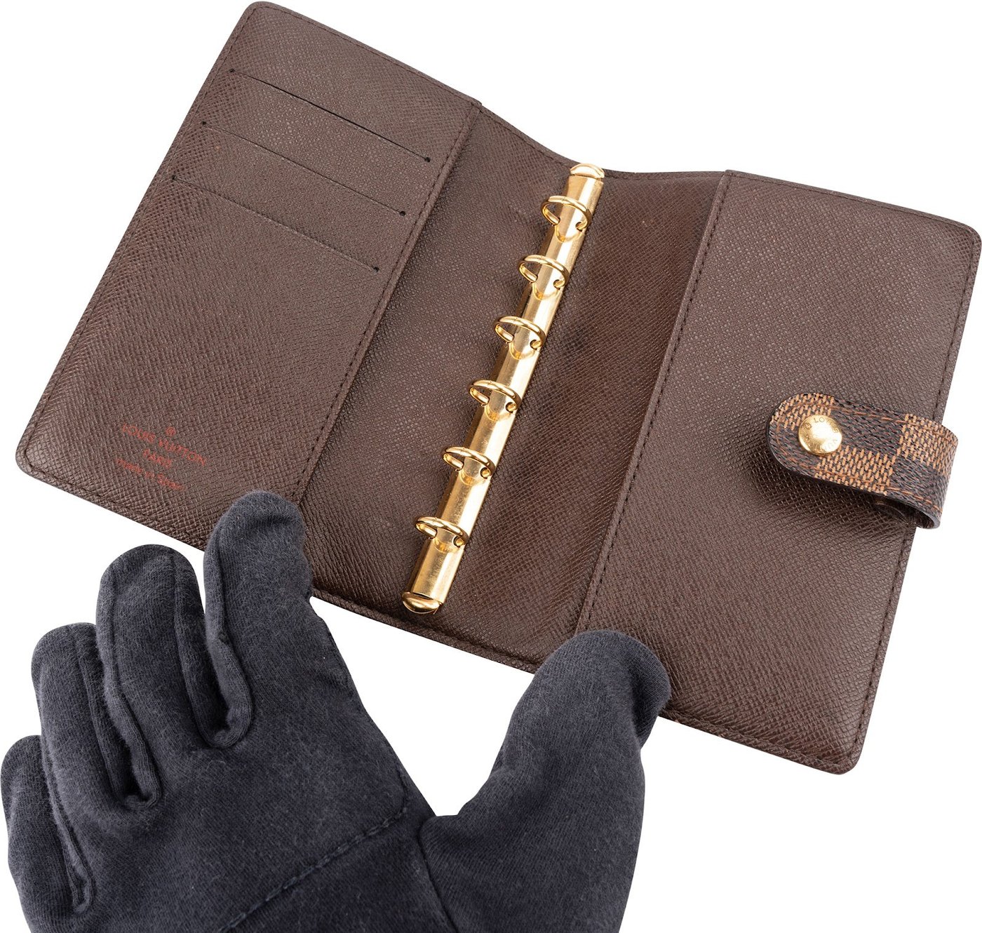 Louis Vuitton Monogram Damier Ebene Agenda PM Organiser