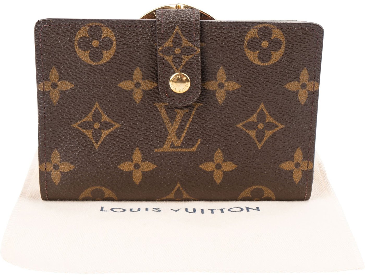 Louis Vuitton Monogram Canvas French Purse Wallet