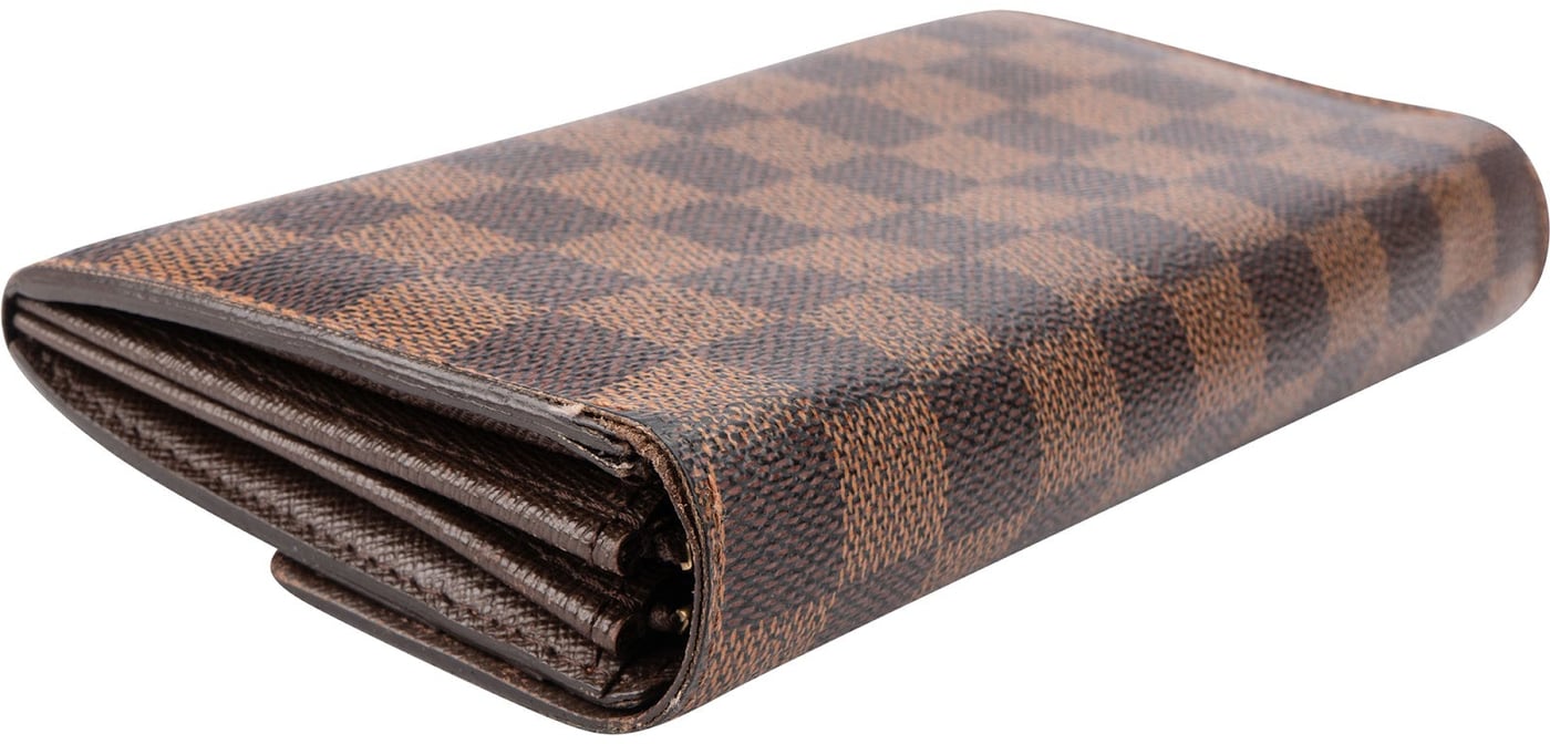Louis Vuitton Monogram Damier Ebene Sarah Wallet