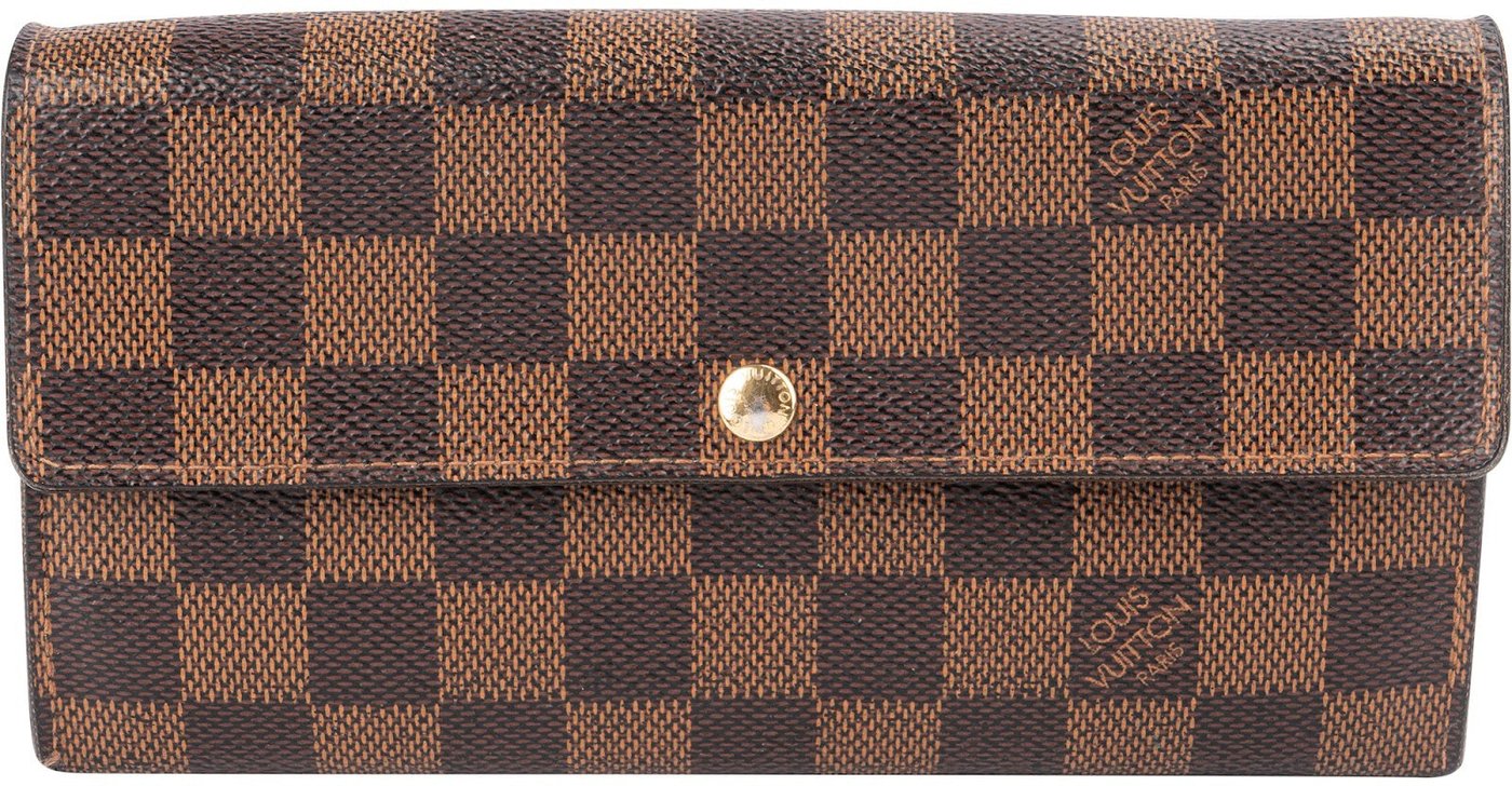 Louis Vuitton Monogram Damier Ebene Sarah Wallet