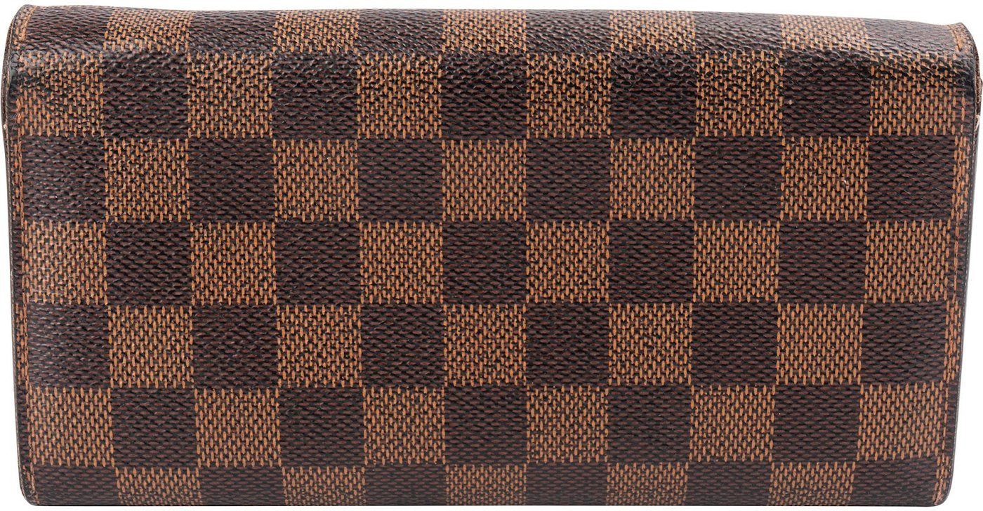 Louis Vuitton Monogram Damier Ebene Sarah Wallet