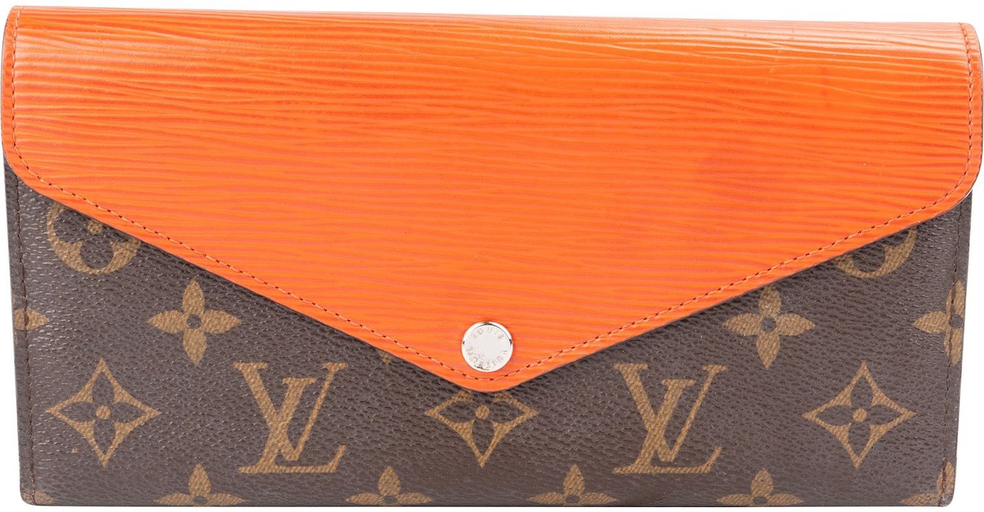 Louis Vuitton Monogram Canvas Epi Leather Marie-Lou Long Wallet