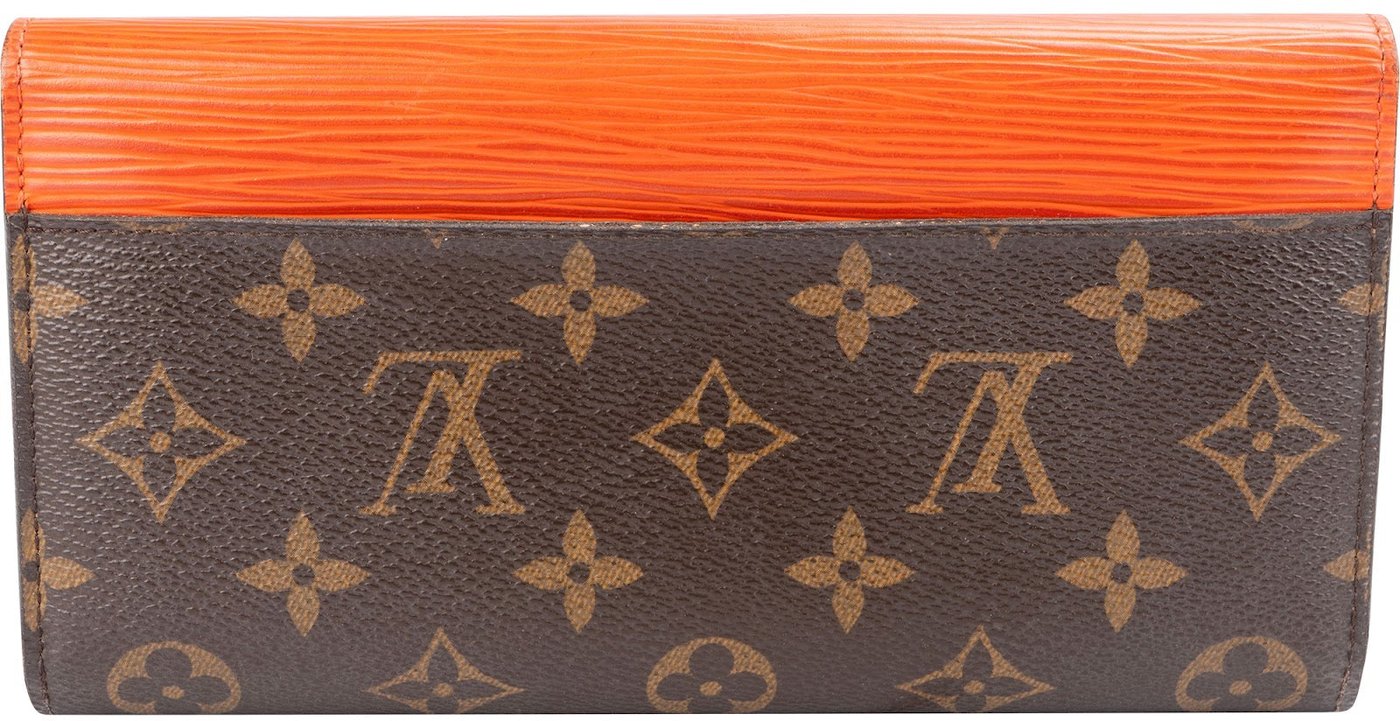 Louis Vuitton Monogram Canvas Epi Leather Marie-Lou Long Wallet
