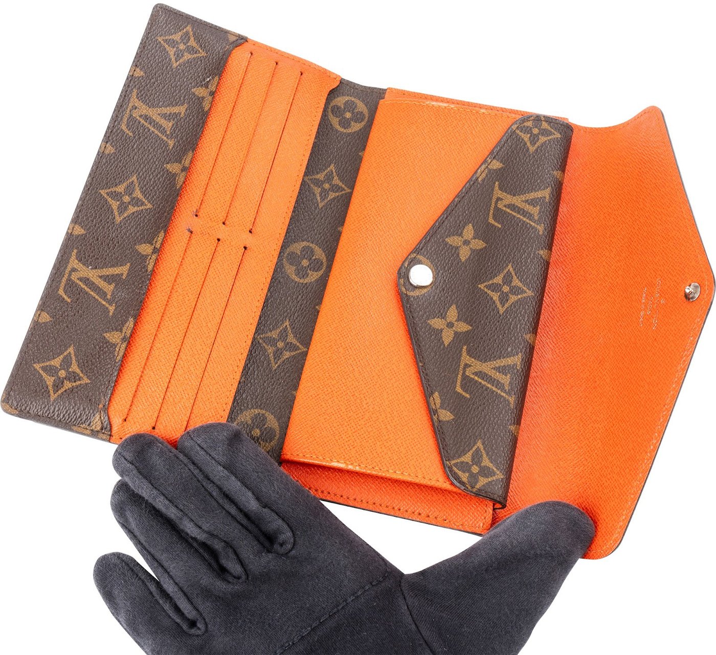 Louis Vuitton Monogram Canvas Epi Leather Marie-Lou Long Wallet