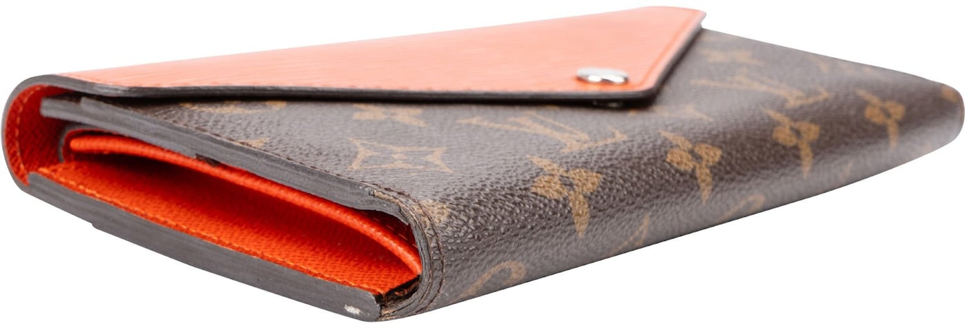 Louis Vuitton Monogram Canvas Epi Leather Marie-Lou Long Wallet