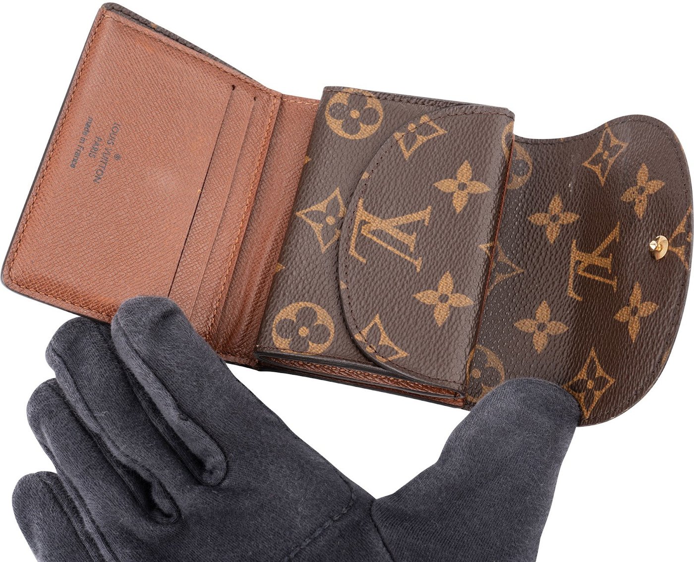 Louis Vuitton Monogram Canvas Small Rosalie Wallet
