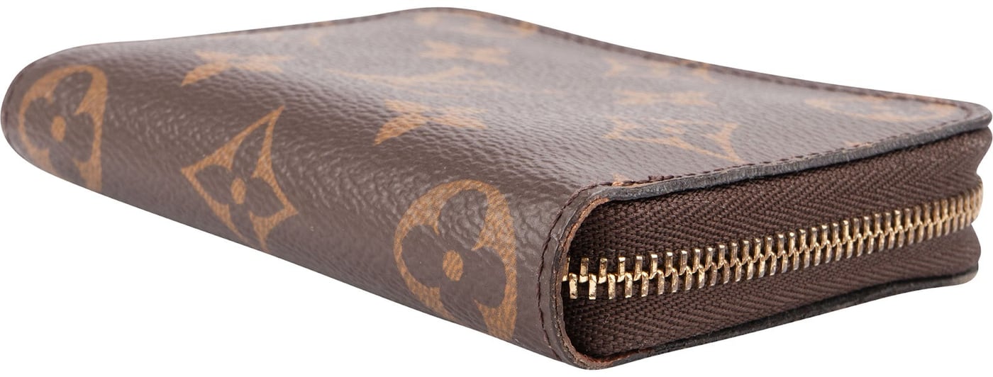 Louis Vuitton Monogram Canvas Zippy Coin Purse Wallet