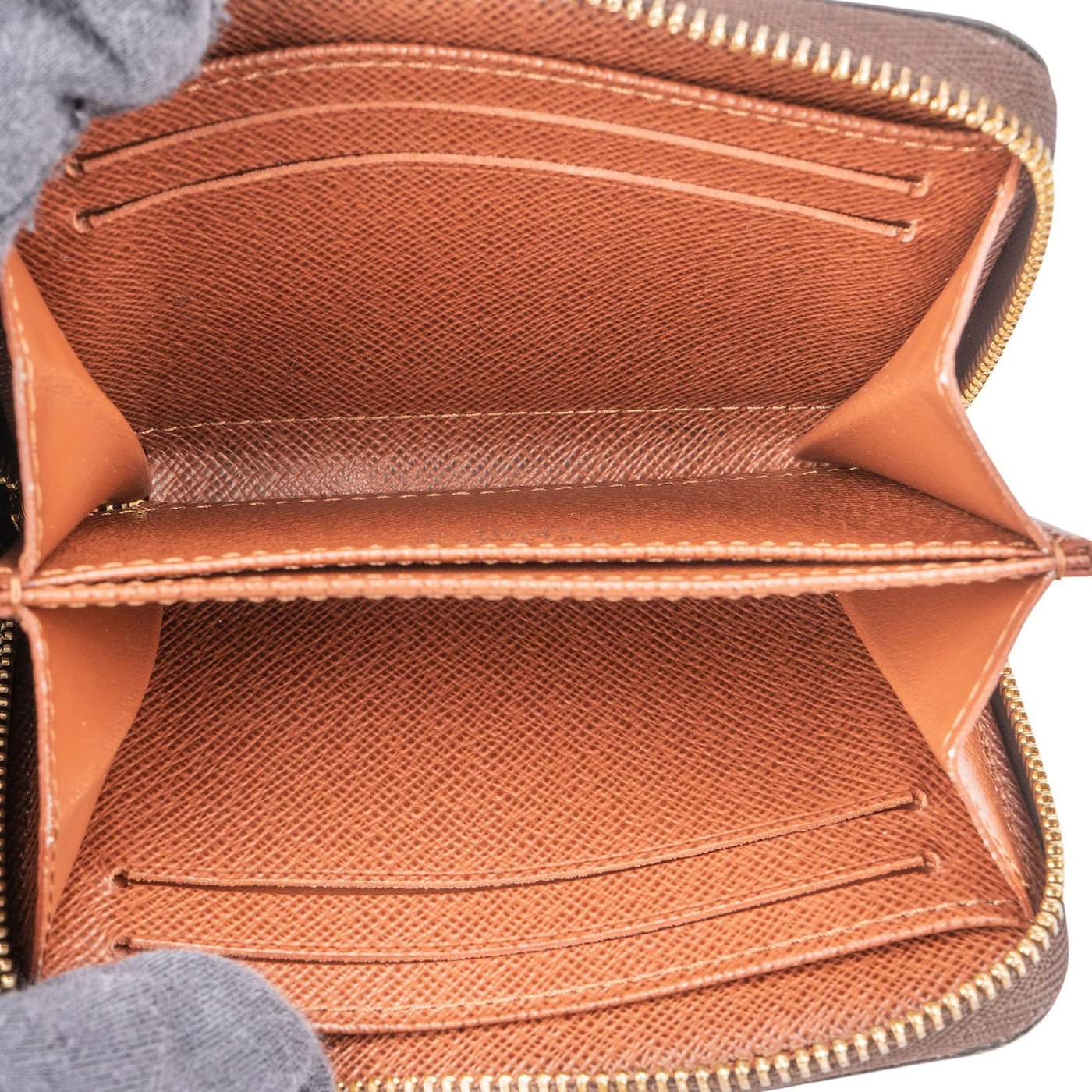 Louis Vuitton Monogram Canvas Zippy Coin Purse Wallet