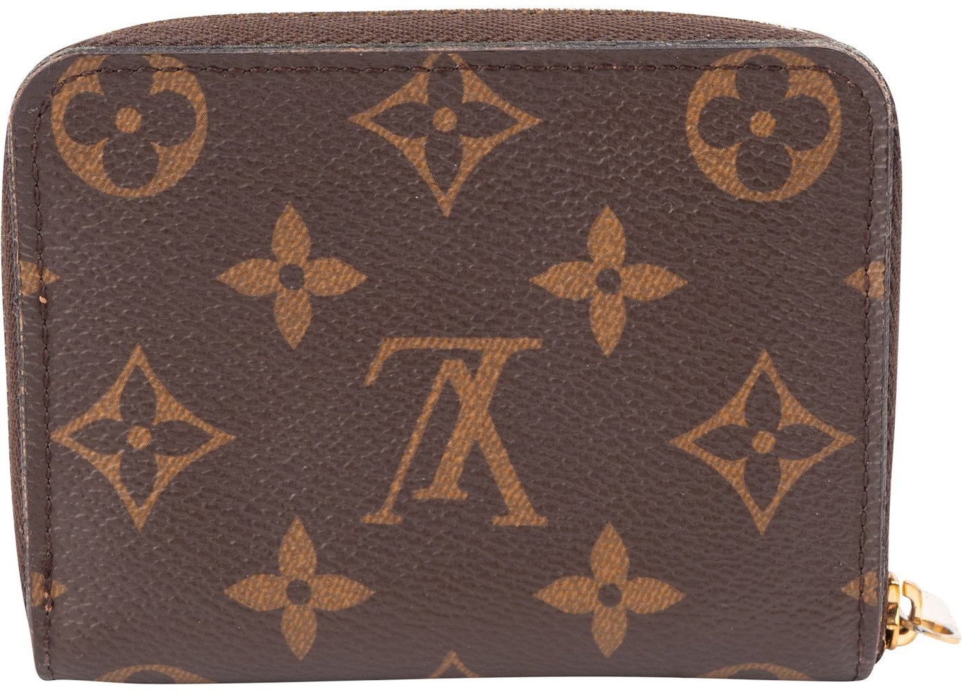 Louis Vuitton Monogram Canvas Zippy Coin Purse Wallet