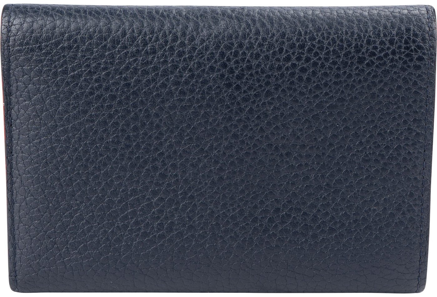 Louis Vuitton Blue Taurillon Leather Capucines Compact Wallet