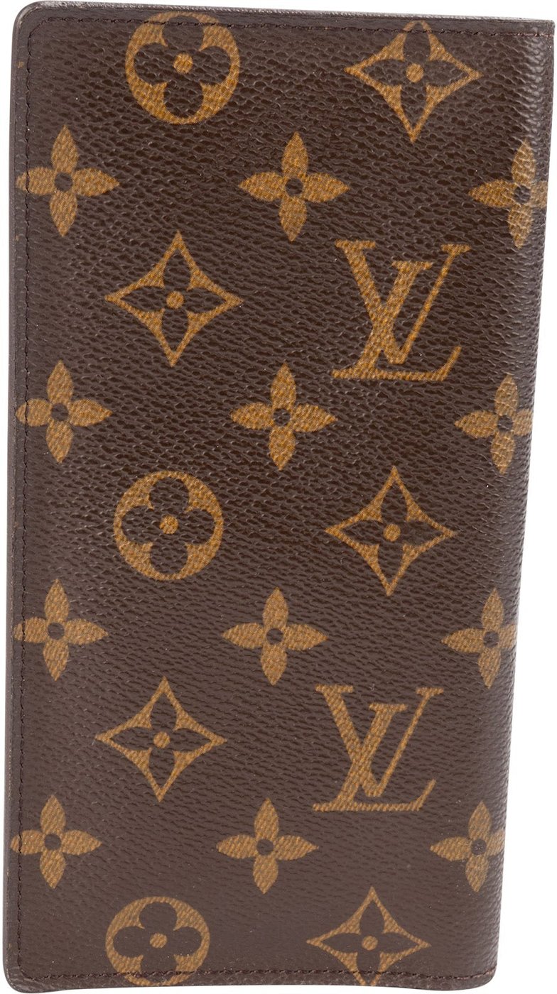 Louis Vuitton Monogram Canvas Brazza Long Wallet