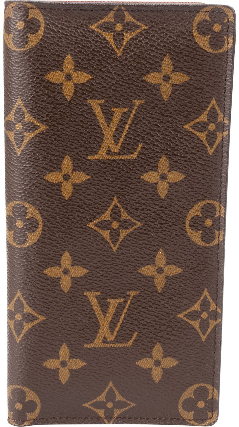 Louis Vuitton Monogram Canvas Brazza Long Wallet