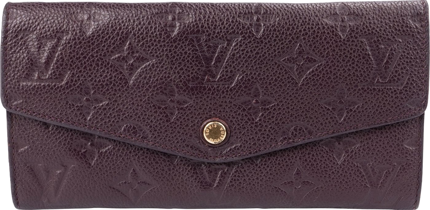 Louis Vuitton Monogram Empreinte Leather Curieuse Wallet