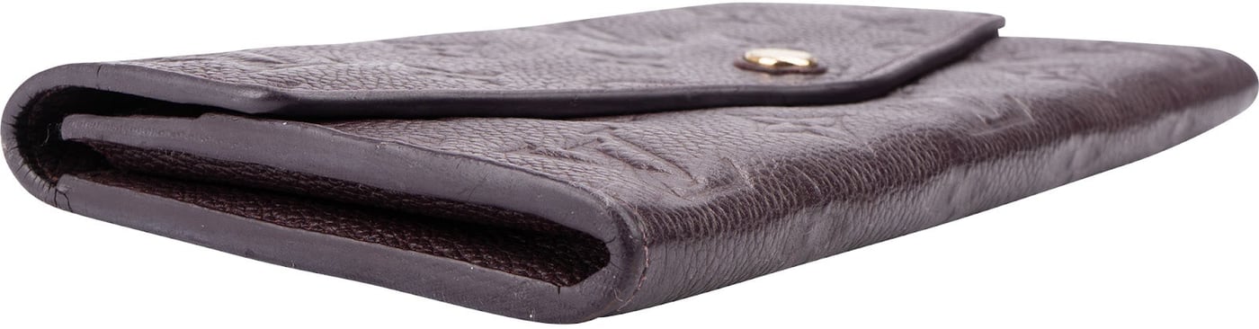 Louis Vuitton Monogram Empreinte Leather Curieuse Wallet