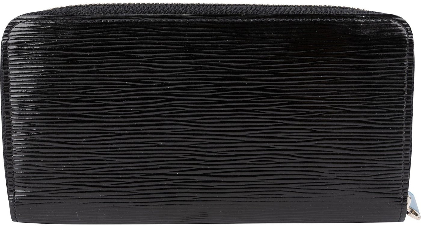 Louis Vuitton Noir Epi Electric Leather Zippy Wallet
