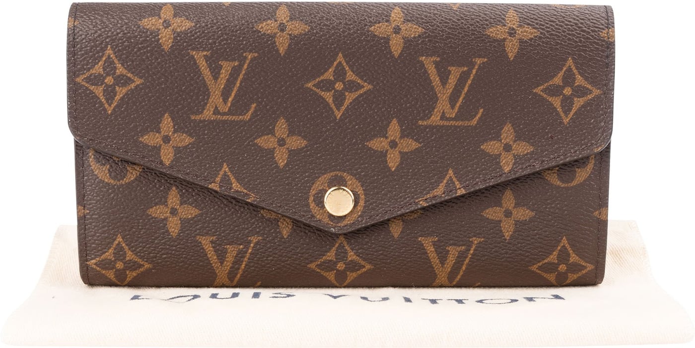 Louis Vuitton Monogram Canvas Sarah Wallet