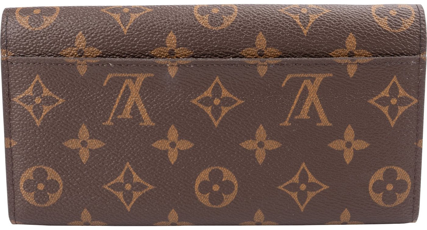 Louis Vuitton Monogram Canvas Sarah Wallet