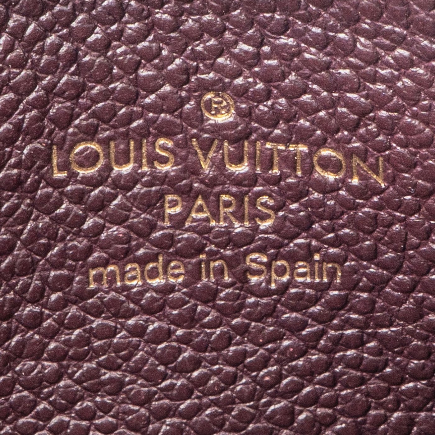 Louis Vuitton Empreinte Monogram Leather Small Felicie Insert Pochette