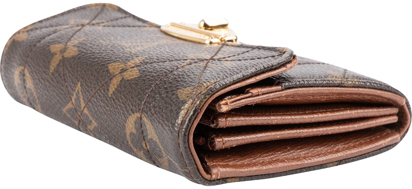 Louis Vuitton Monogram Canvas Malletage Etoile Wallet