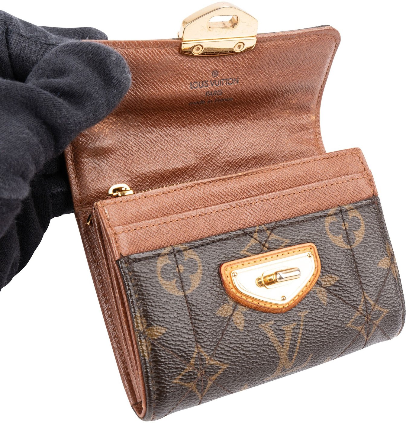 Louis Vuitton Monogram Canvas Malletage Etoile Wallet