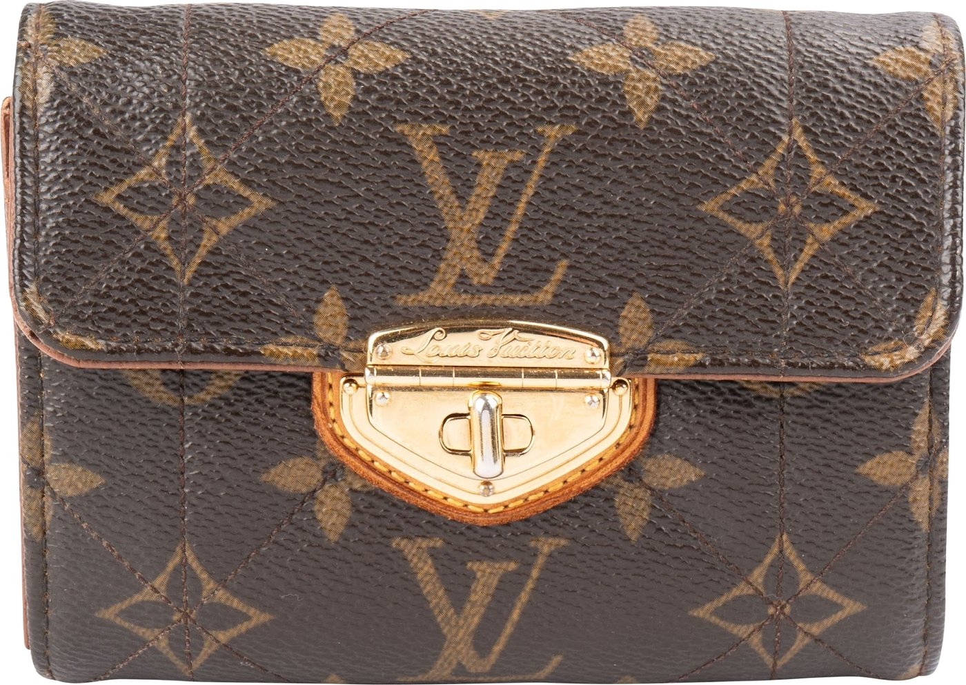 Louis Vuitton Monogram Canvas Malletage Etoile Wallet