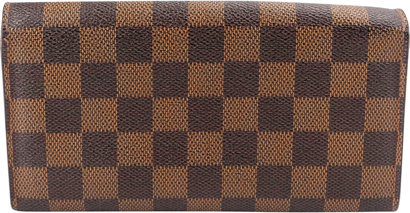 Louis Vuitton Monogram Damier Ebene Canvas Sarah Wallet