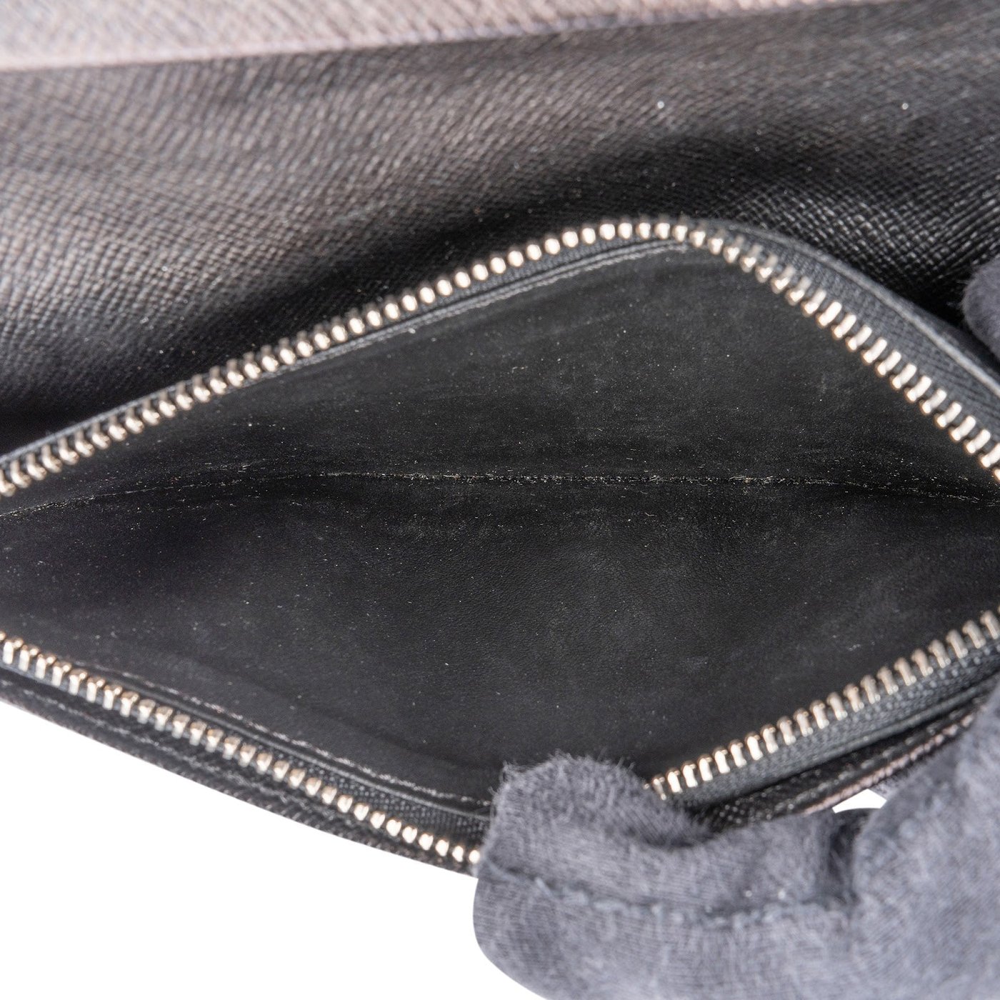 Louis Vuitton Monogram Damier Graphite Brazza Long Wallet