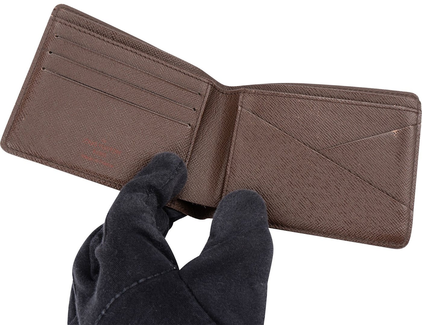 Louis Vuitton Monogram Damier Ebene Slender Card Holder Wallet