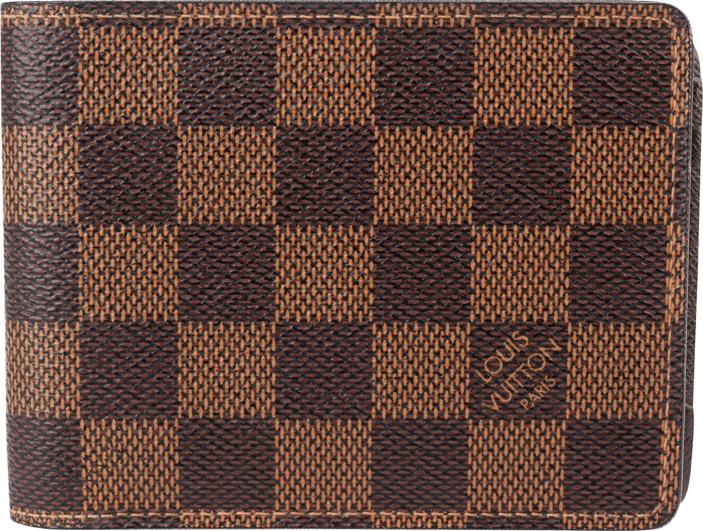 Louis Vuitton Monogram Damier Ebene Slender Card Holder Wallet