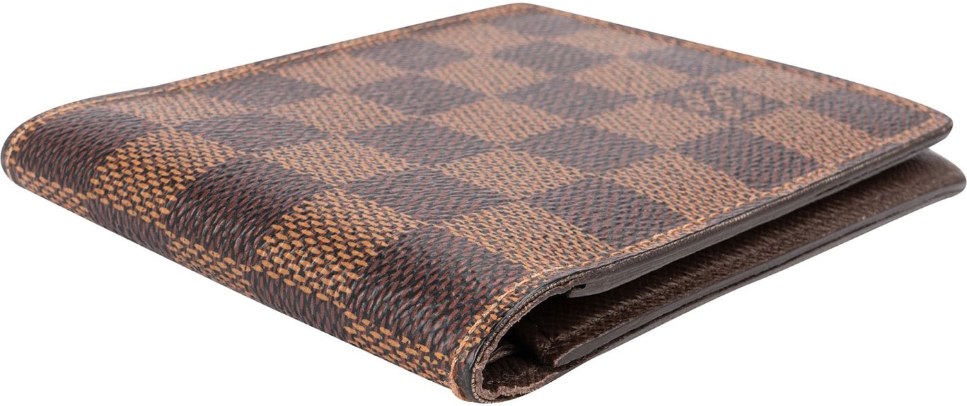 Louis Vuitton Monogram Damier Ebene Slender Card Holder Wallet