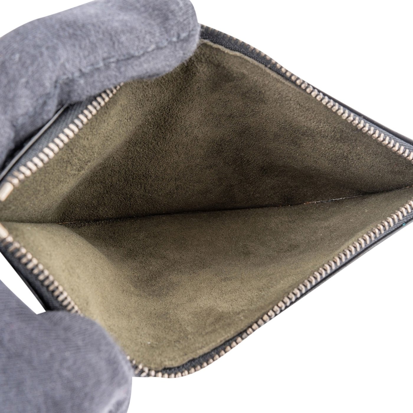 Louis Vuitton Noir Epi Leather Sac De Paule Pochette Accessoires Pouch