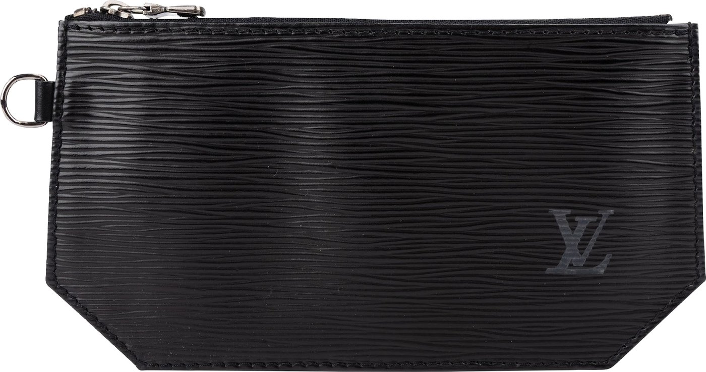 Louis Vuitton Noir Epi Leather Sac De Paule Pochette Accessoires Pouch