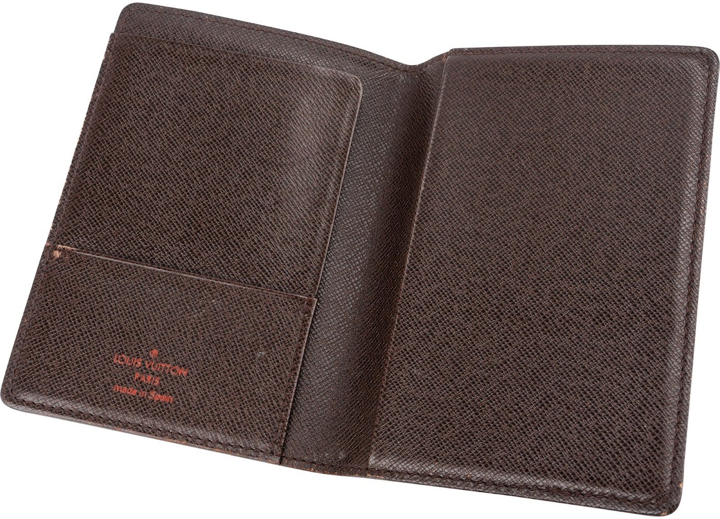 Louis Vuitton Monogram Damier Ebene Passport Cover