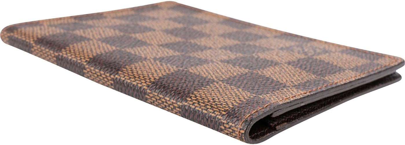 Louis Vuitton Monogram Damier Ebene Passport Cover