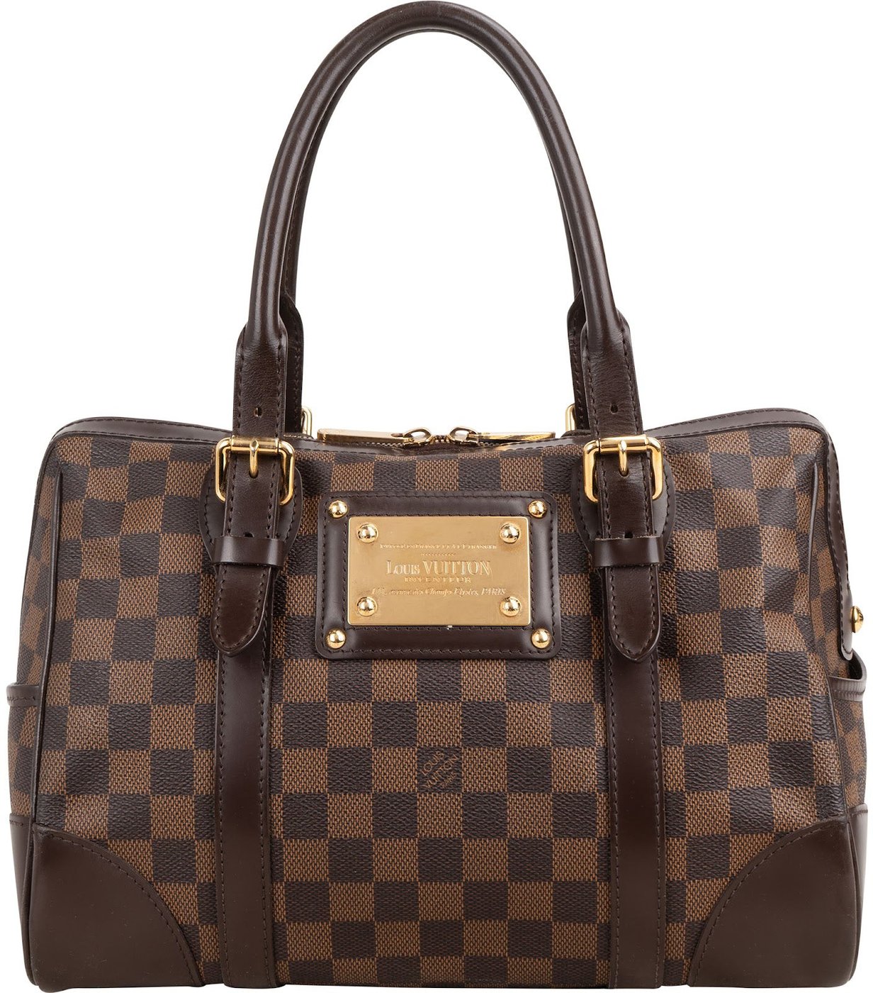 Louis Vuitton Monogram Damier Ebene Berkeley Handbag
