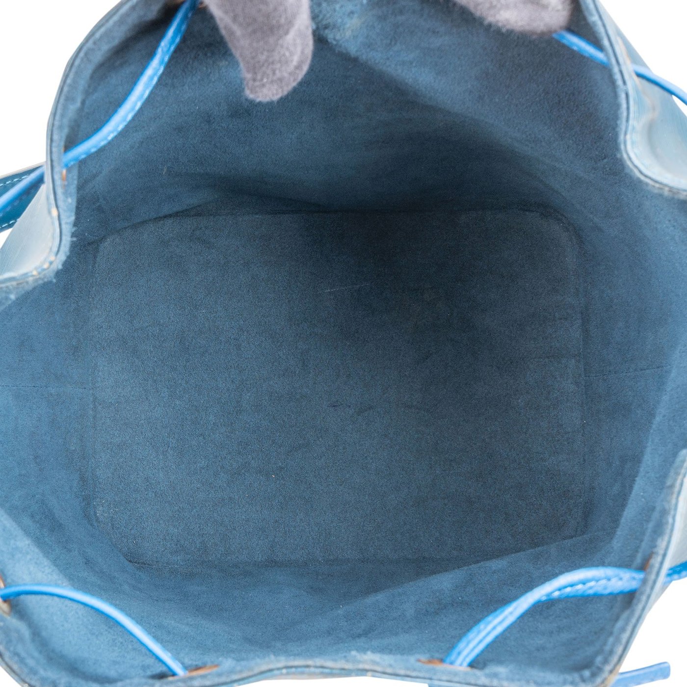 Louis Vuitton Blue Epi Leather Sac Noé Petit Shoulder Bag