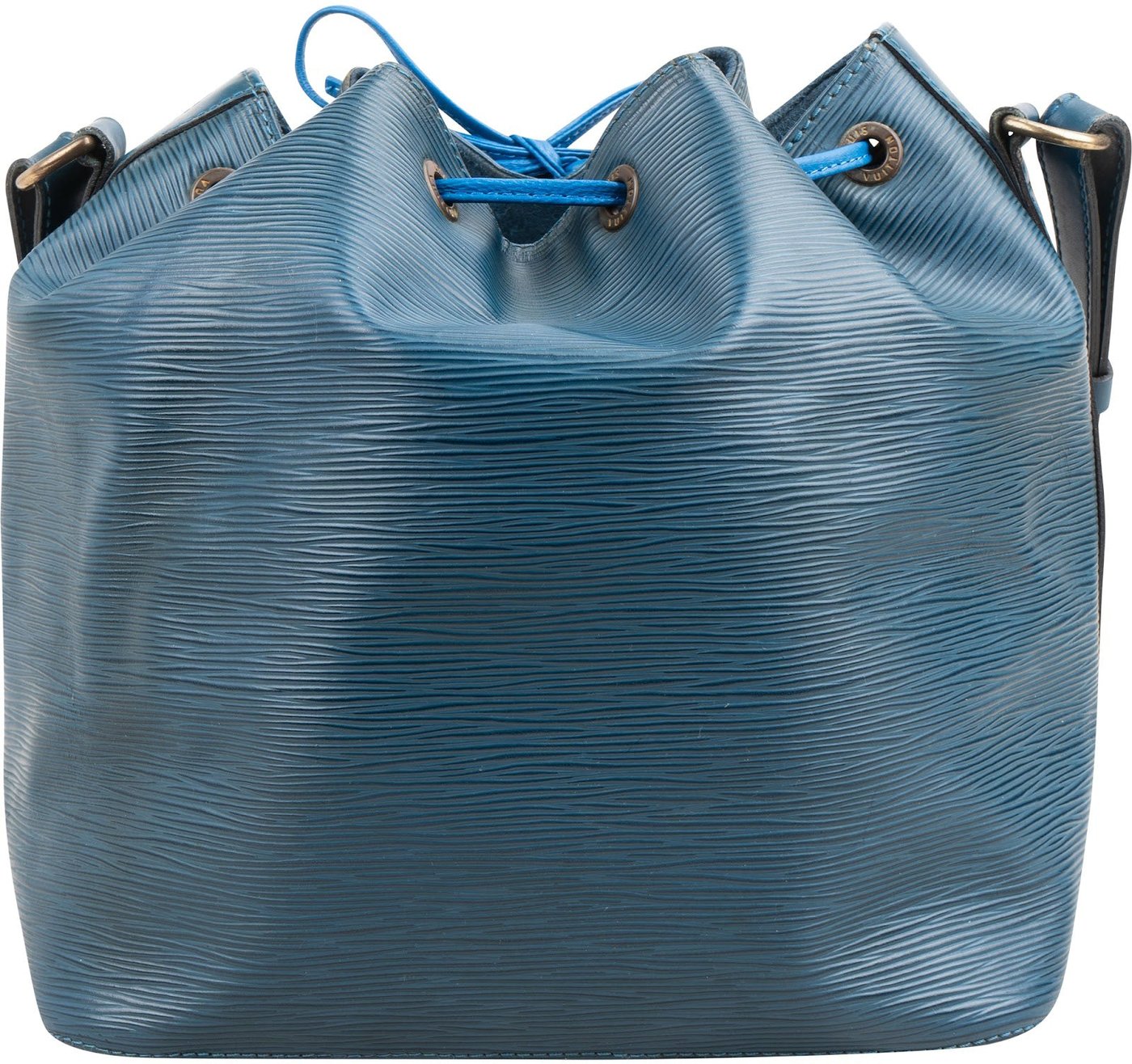 Louis Vuitton Blue Epi Leather Sac Noé Petit Shoulder Bag