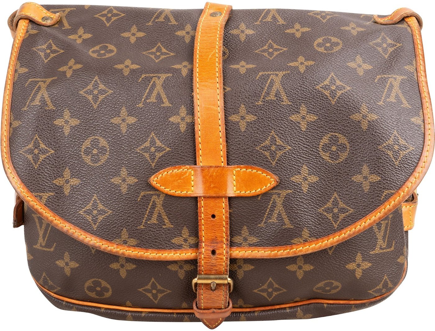 Louis Vuitton Monogram Canvas Saumur 30 Crossbody Bag
