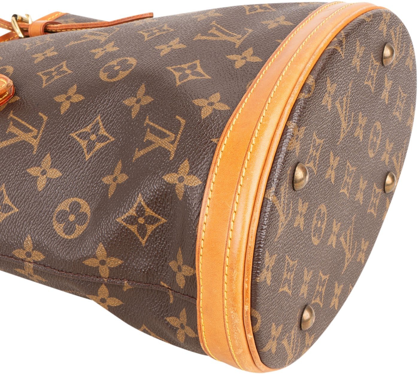 Louis Vuitton Monogram Canvas Bucket PM Shoulder Bag