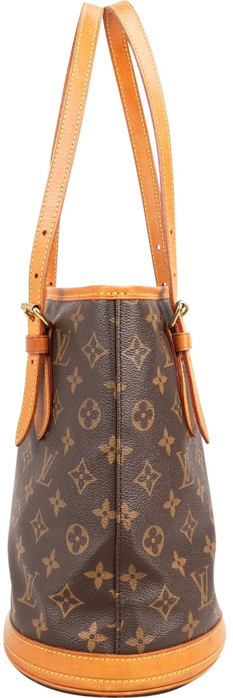 Louis Vuitton Monogram Canvas Bucket PM Shoulder Bag
