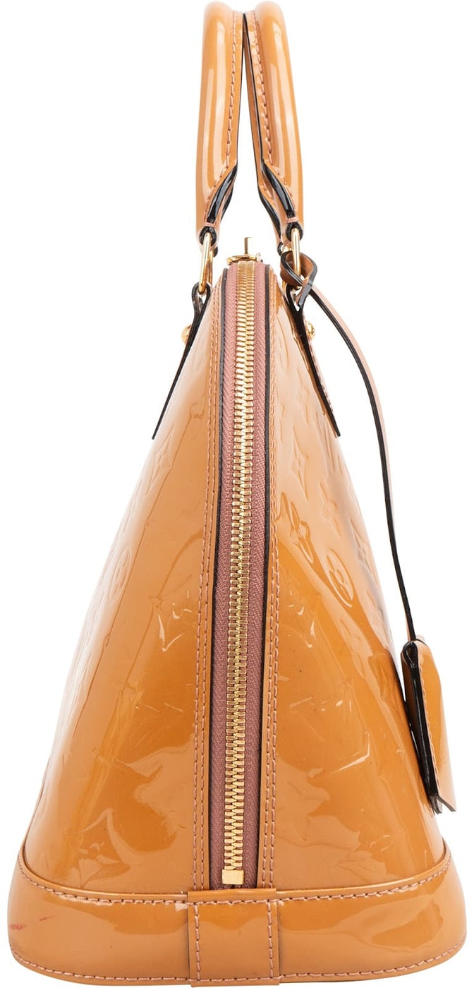 Louis Vuitton Monogram Vernis Leather Alma PM Handbag