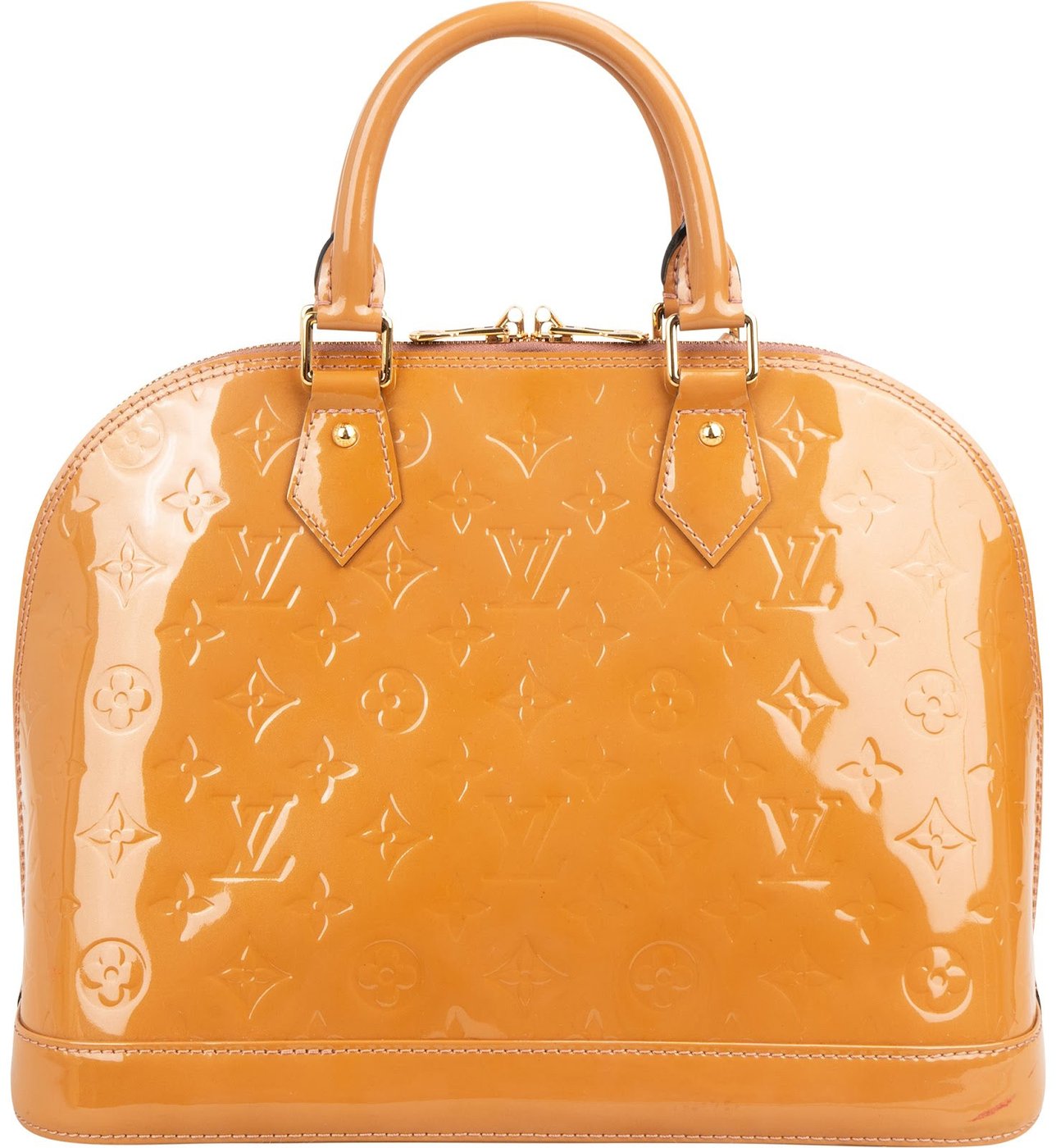 Louis Vuitton Monogram Vernis Leather Alma PM Handbag