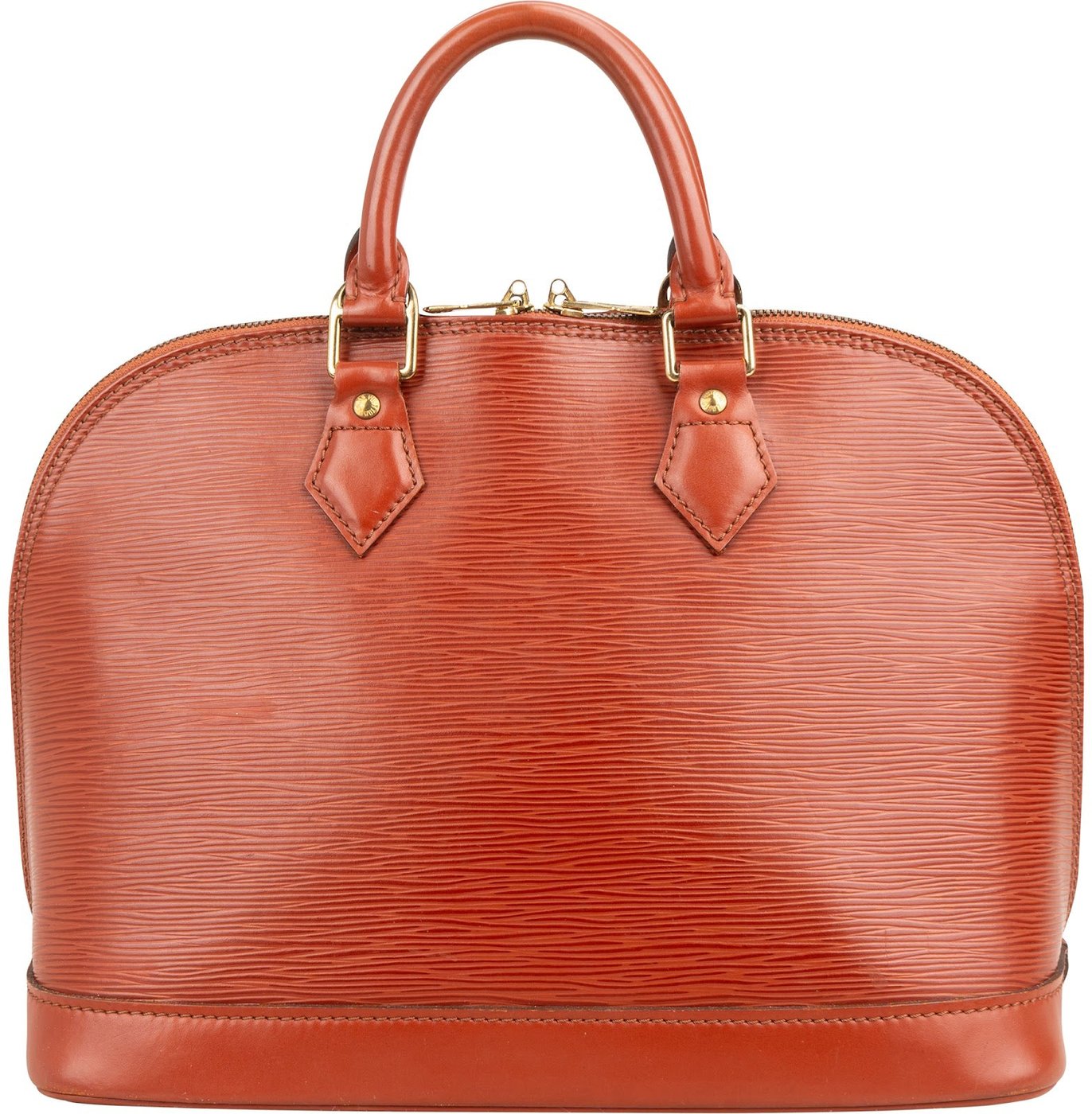 Louis Vuitton Brown Epi Leather Alma PM Handbag