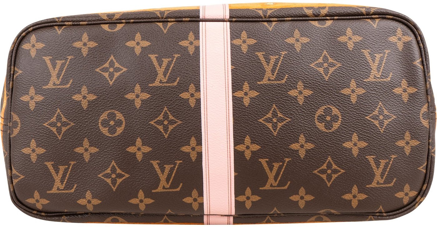 Louis Vuitton Monogram Canvas Summer Trunks Neverfull MM Shoulder Bag