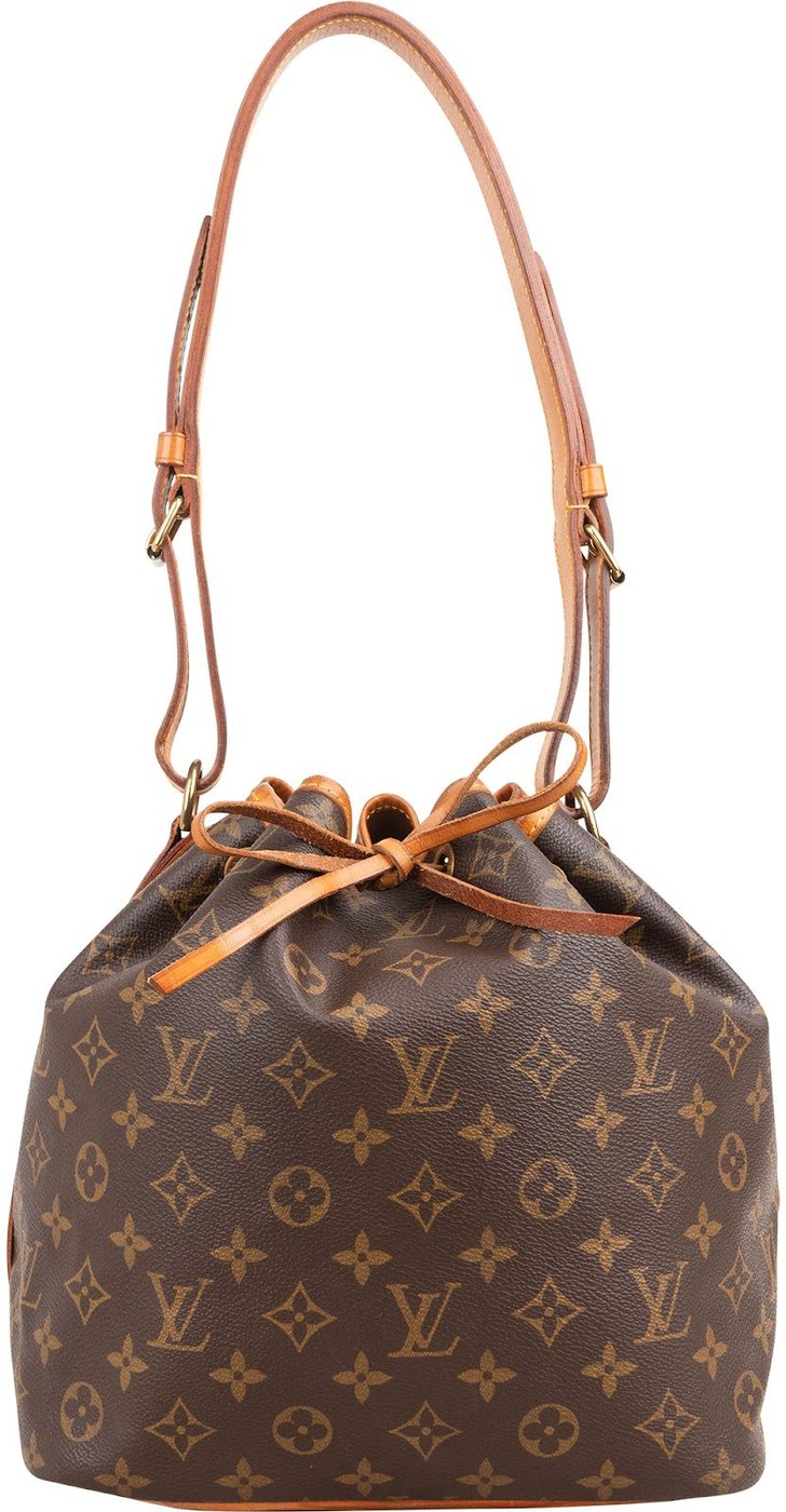 Louis Vuitton Monogram Canvas Sac Noé Petit Shoulder Bag
