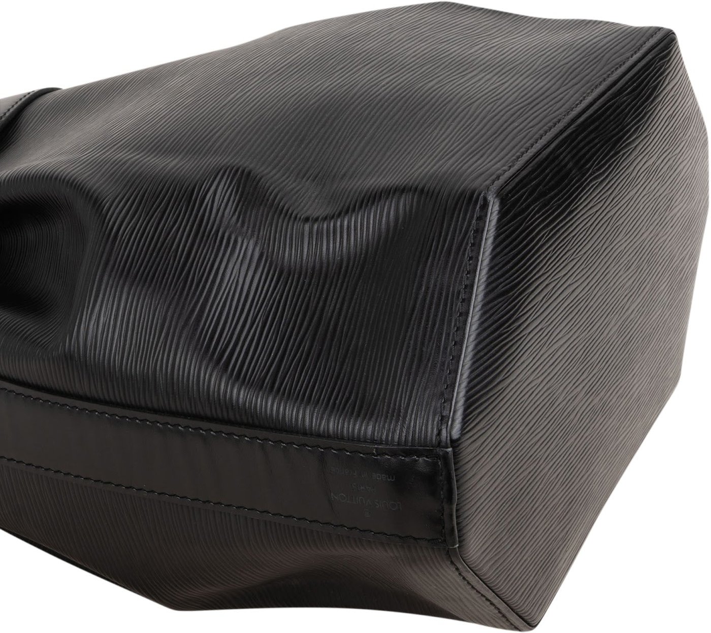 Louis Vuitton Noir Epi Leather Sac d'Epaule GM Shoulder Bag