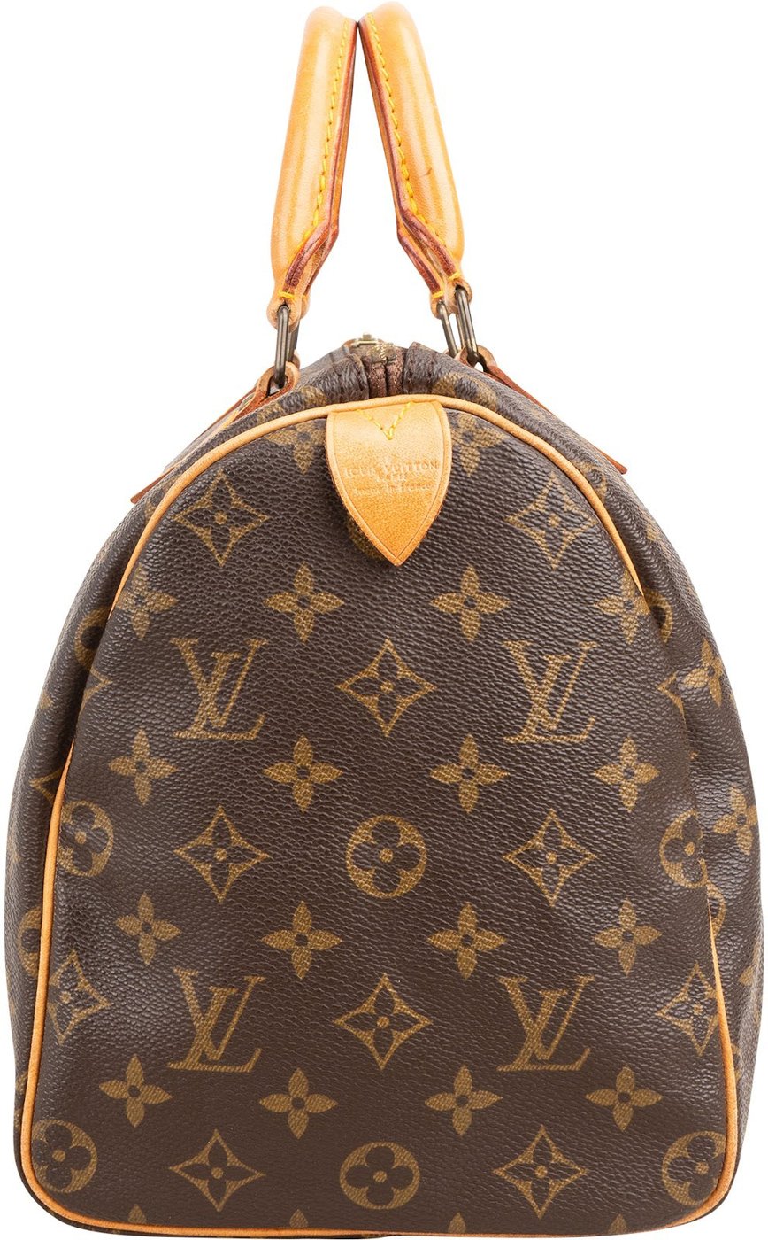 Louis Vuitton Monogram Canvas Speedy 30 Handbag