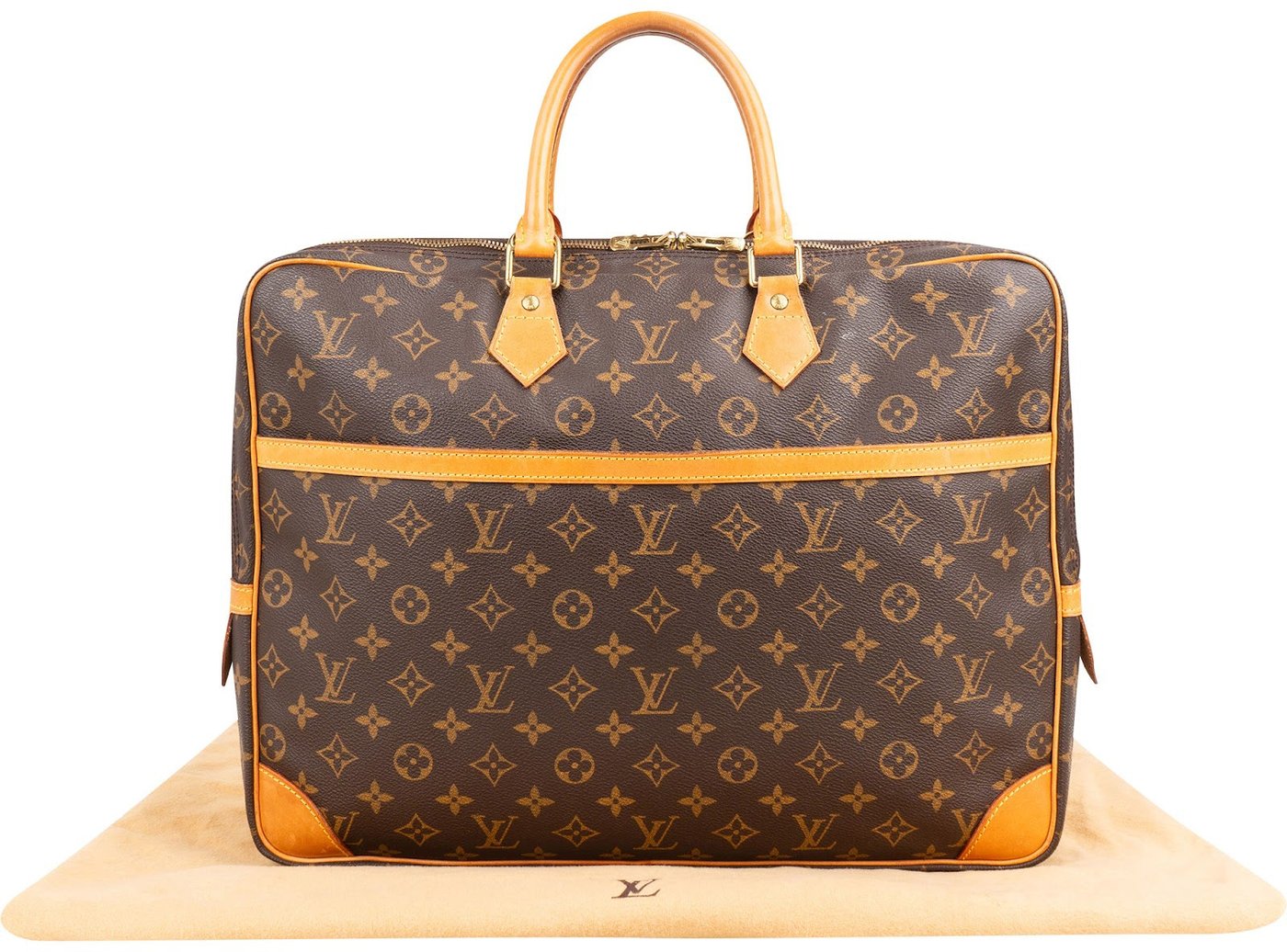 Louis Vuitton Monogram Canvas Porte Documents Voyage Handbag