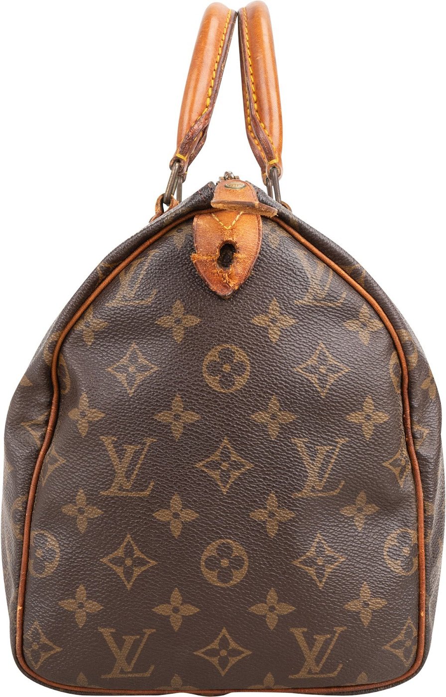 Louis Vuitton Monogram Canvas Speedy 30 Handbag