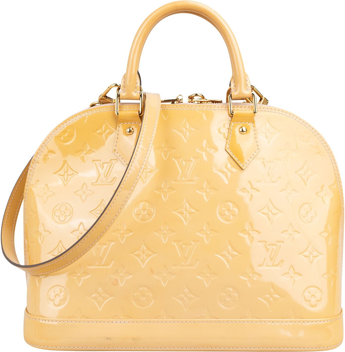 Louis Vuitton Monogram Vernis Alma PM Handbag
